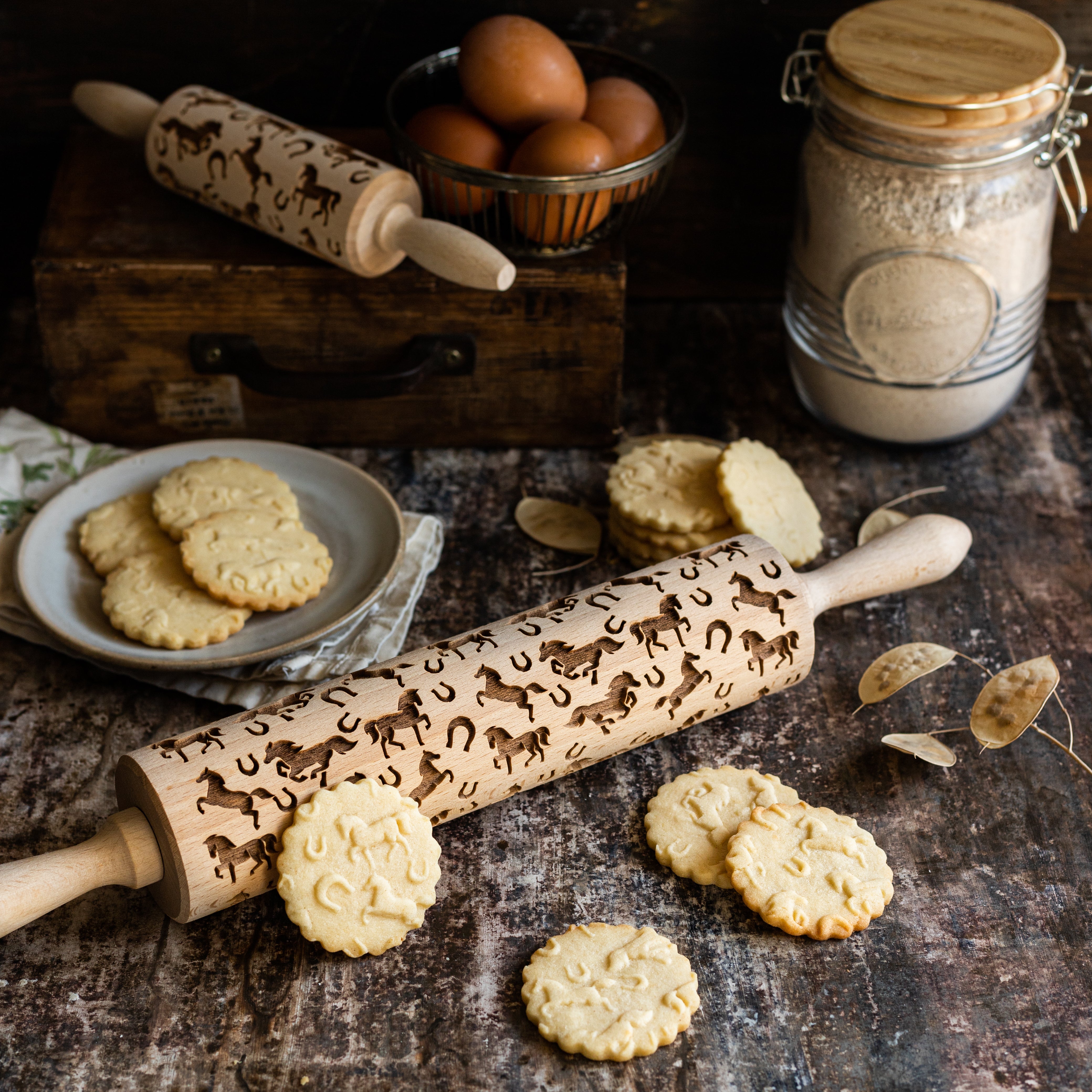 Rouleau à pâtisserie Happy Horses