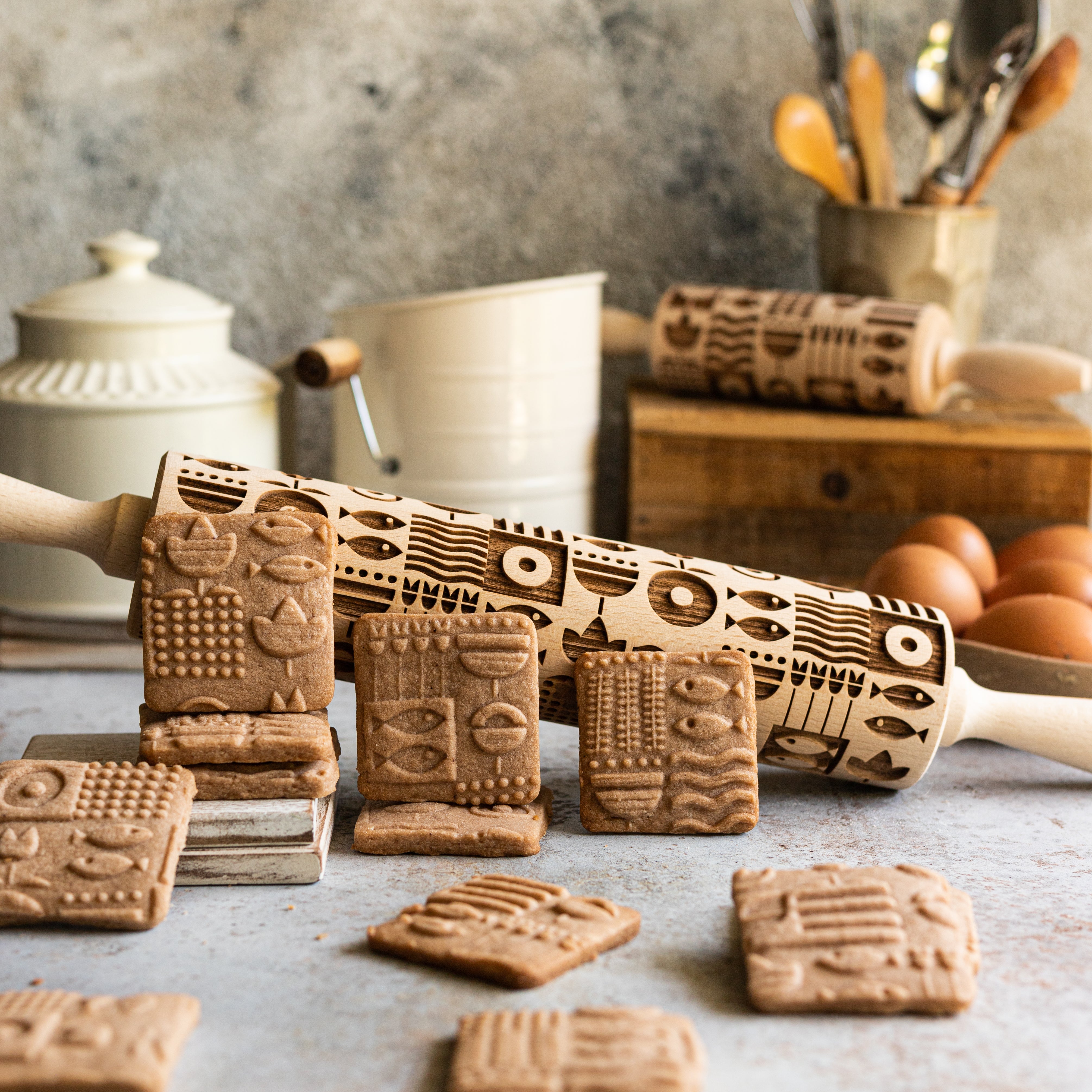 Rouleau à Pâtisserie Scandinave