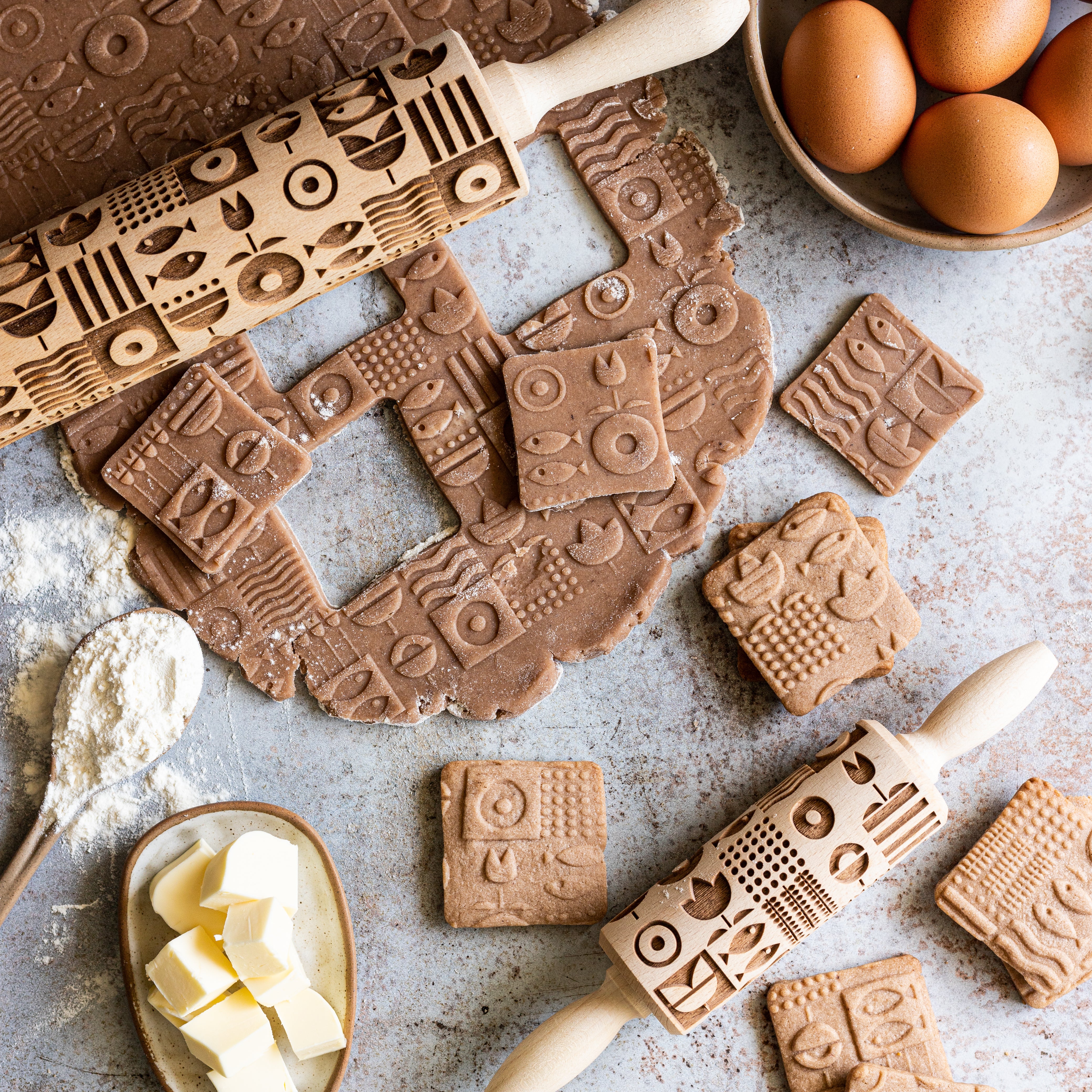 Rouleau à Pâtisserie Scandinave