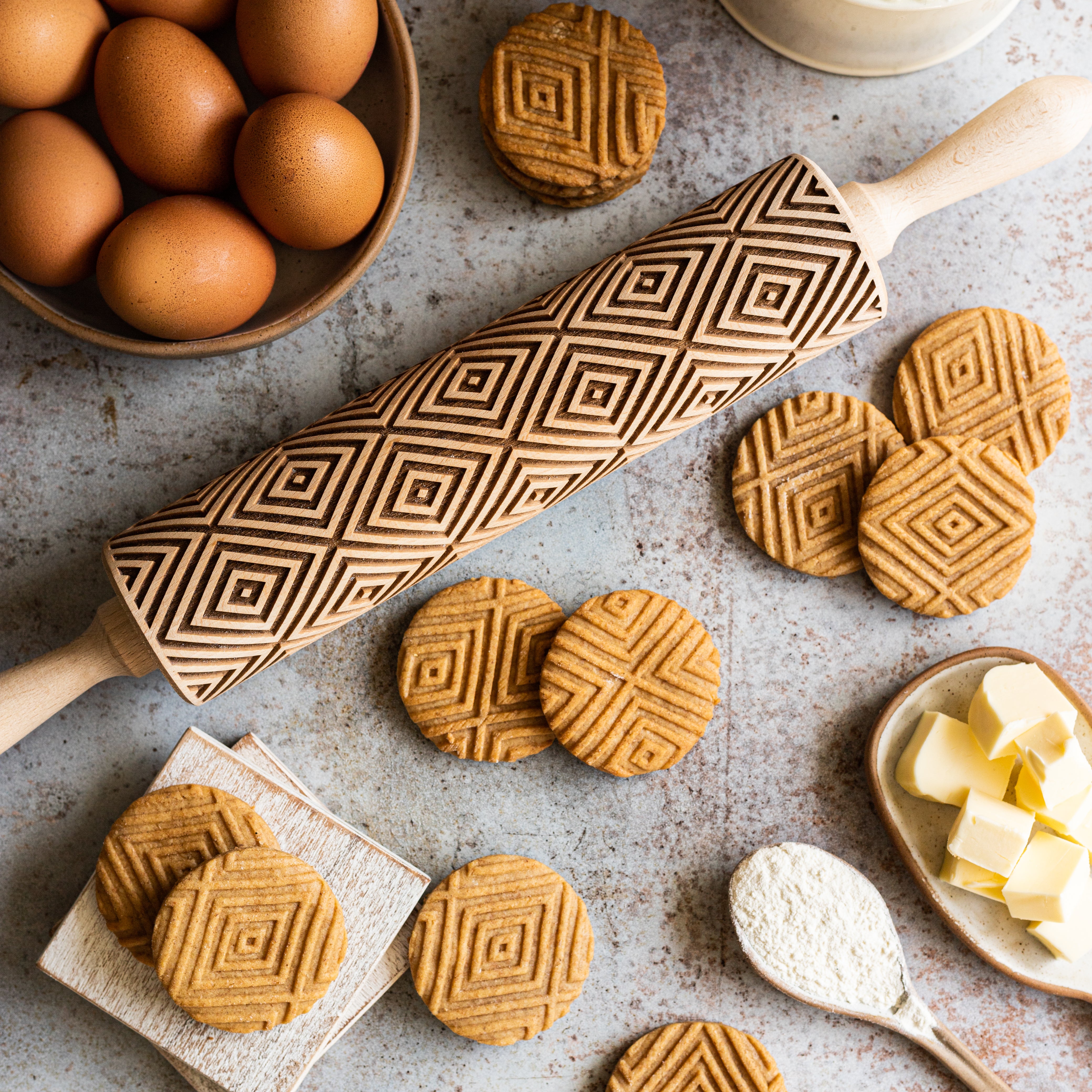 ROULEAU À PÂTISSERIE DIAMANT