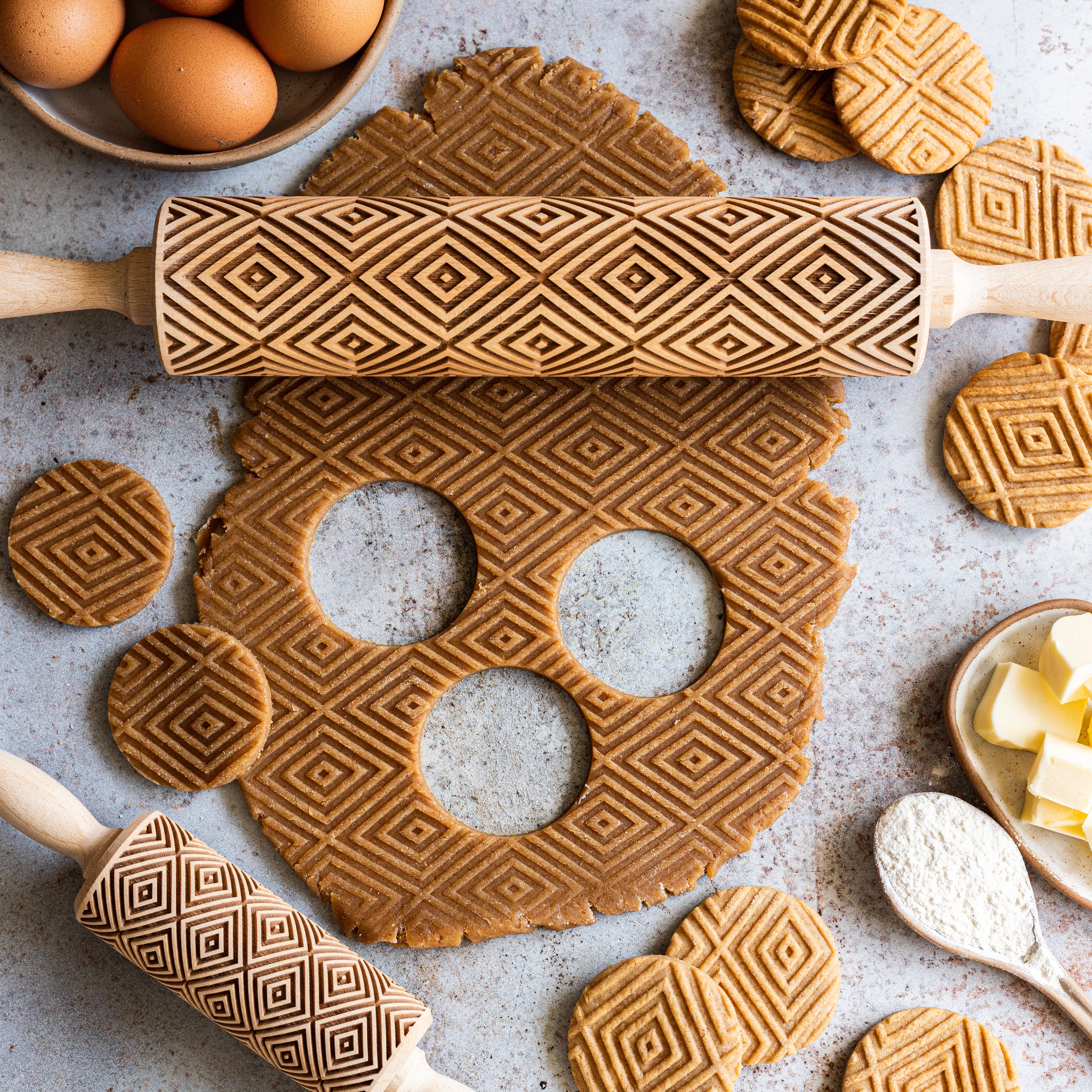 ROULEAU À PÂTISSERIE DIAMANT