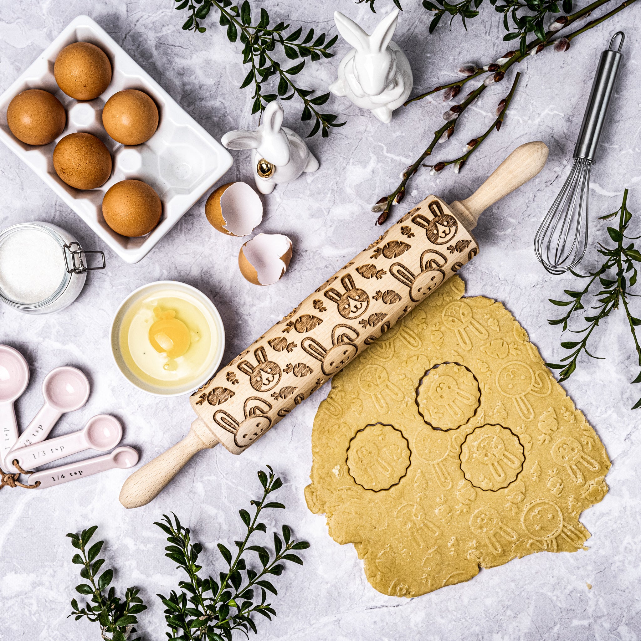 Rouleau à Pâtisserie Lapins