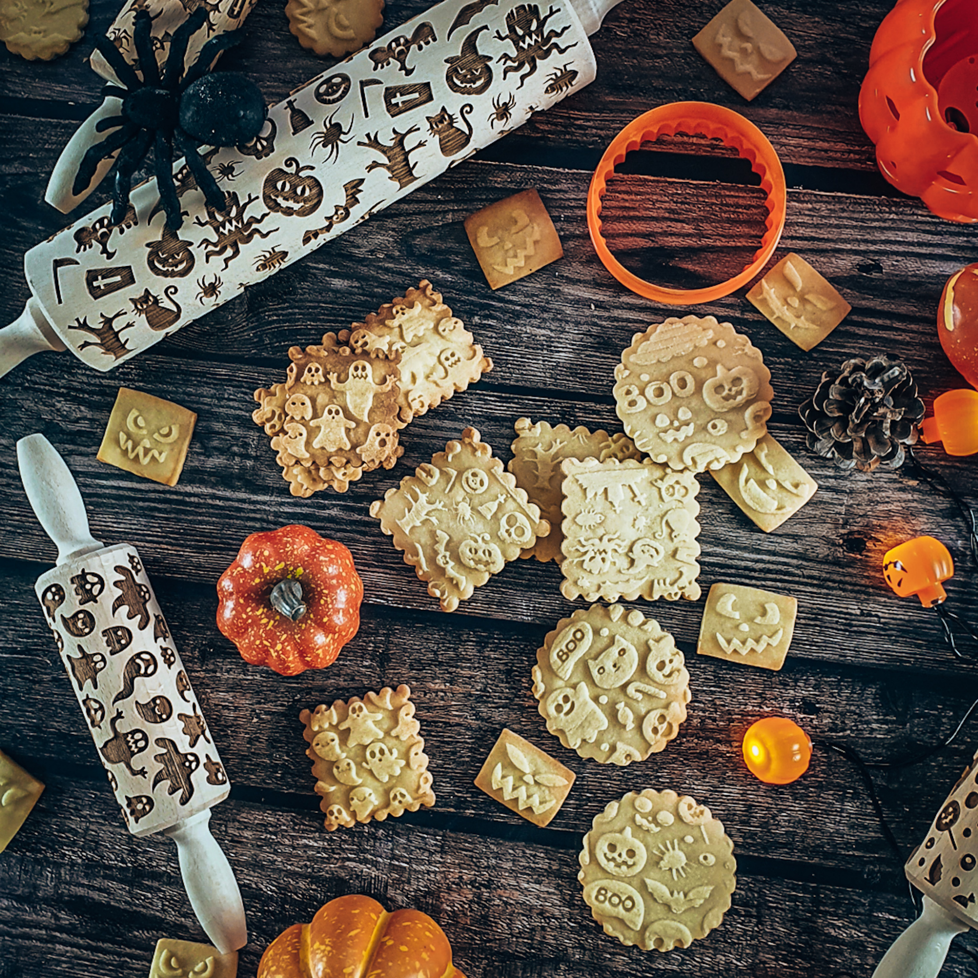 ROULEAU À PÂTISSERIE FANTÔMES