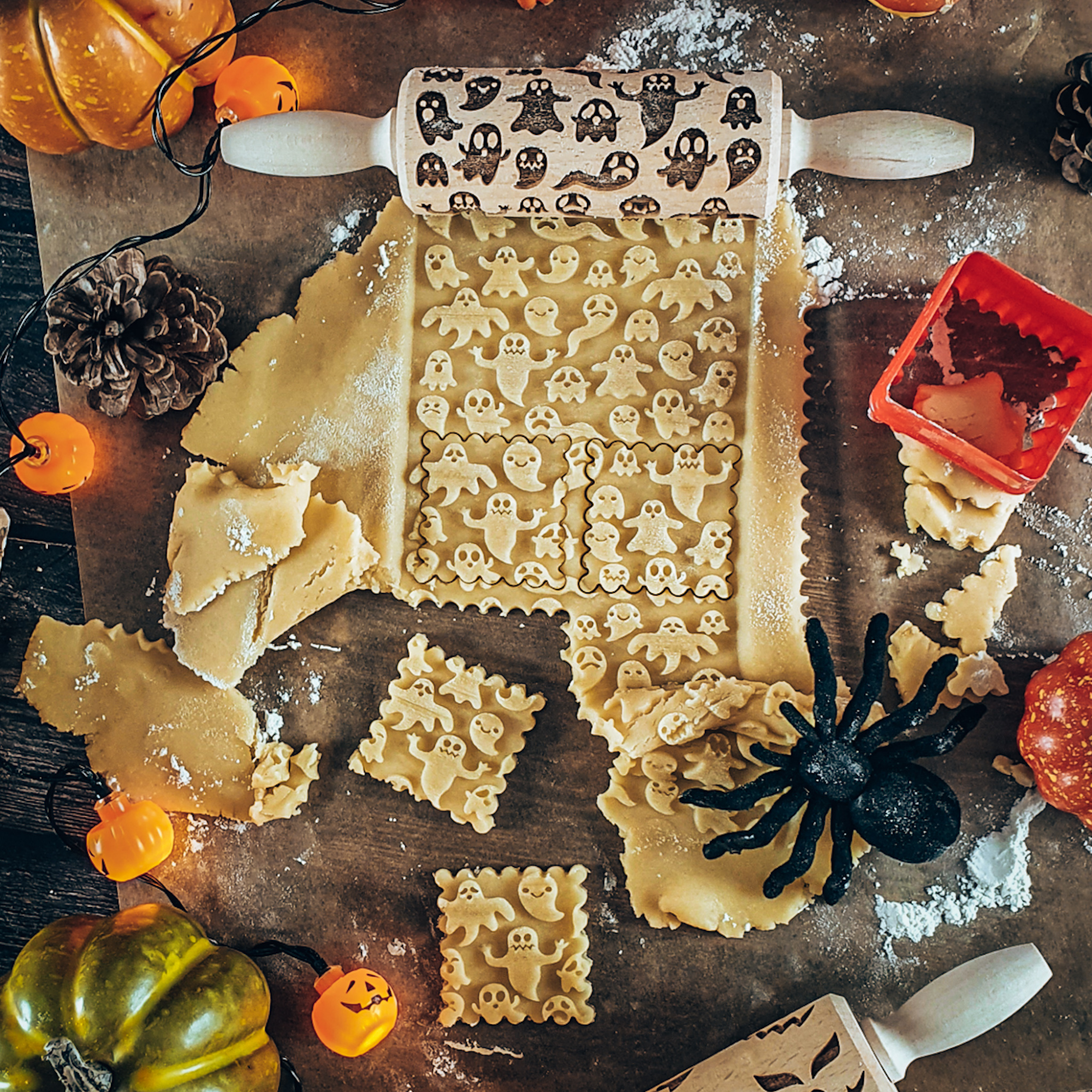 ROULEAU À PÂTISSERIE FANTÔMES