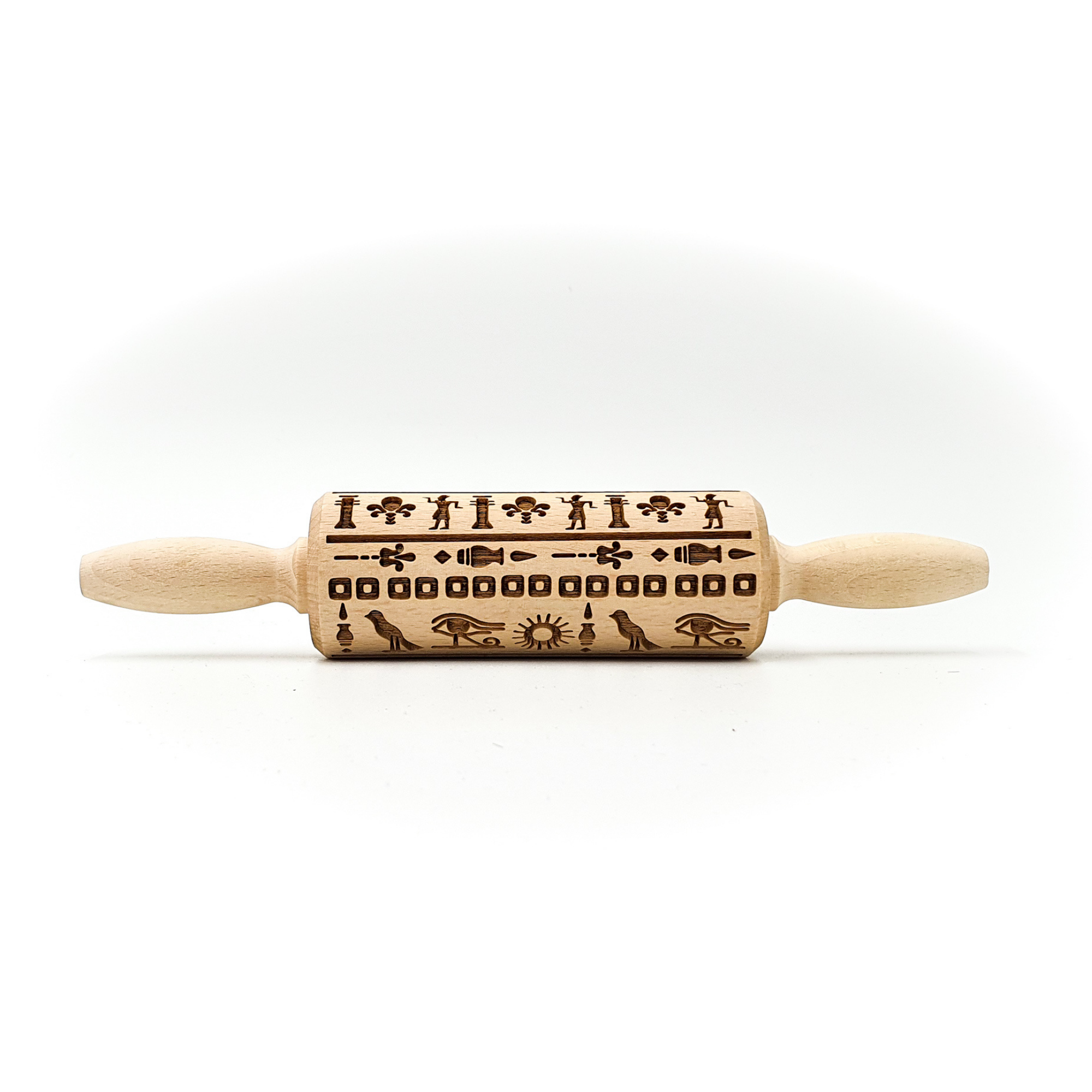 Rouleau à pâtisserie hiéroglyphes