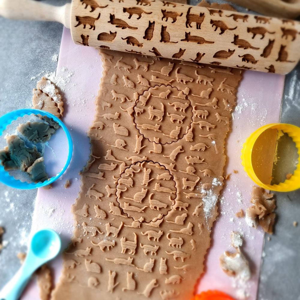 ROULEAU À PÂTISSERIE CHATS