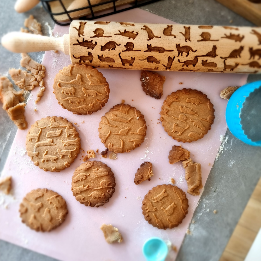 ROULEAU À PÂTISSERIE CHATS