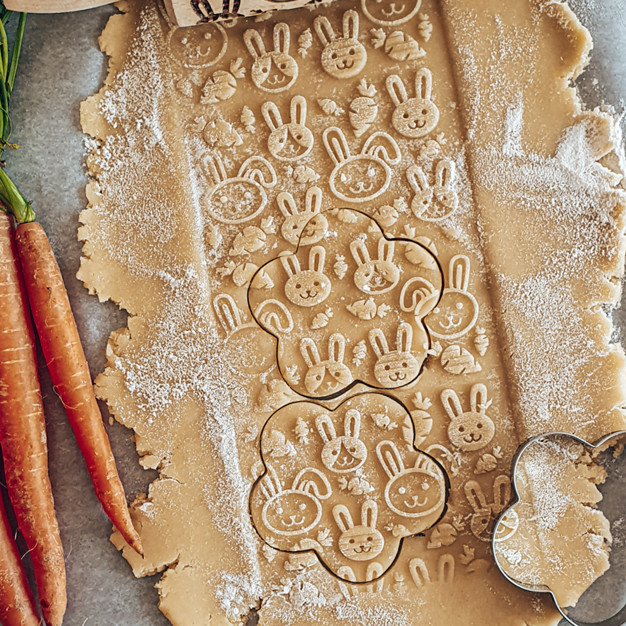 Rouleau à Pâtisserie Lapins