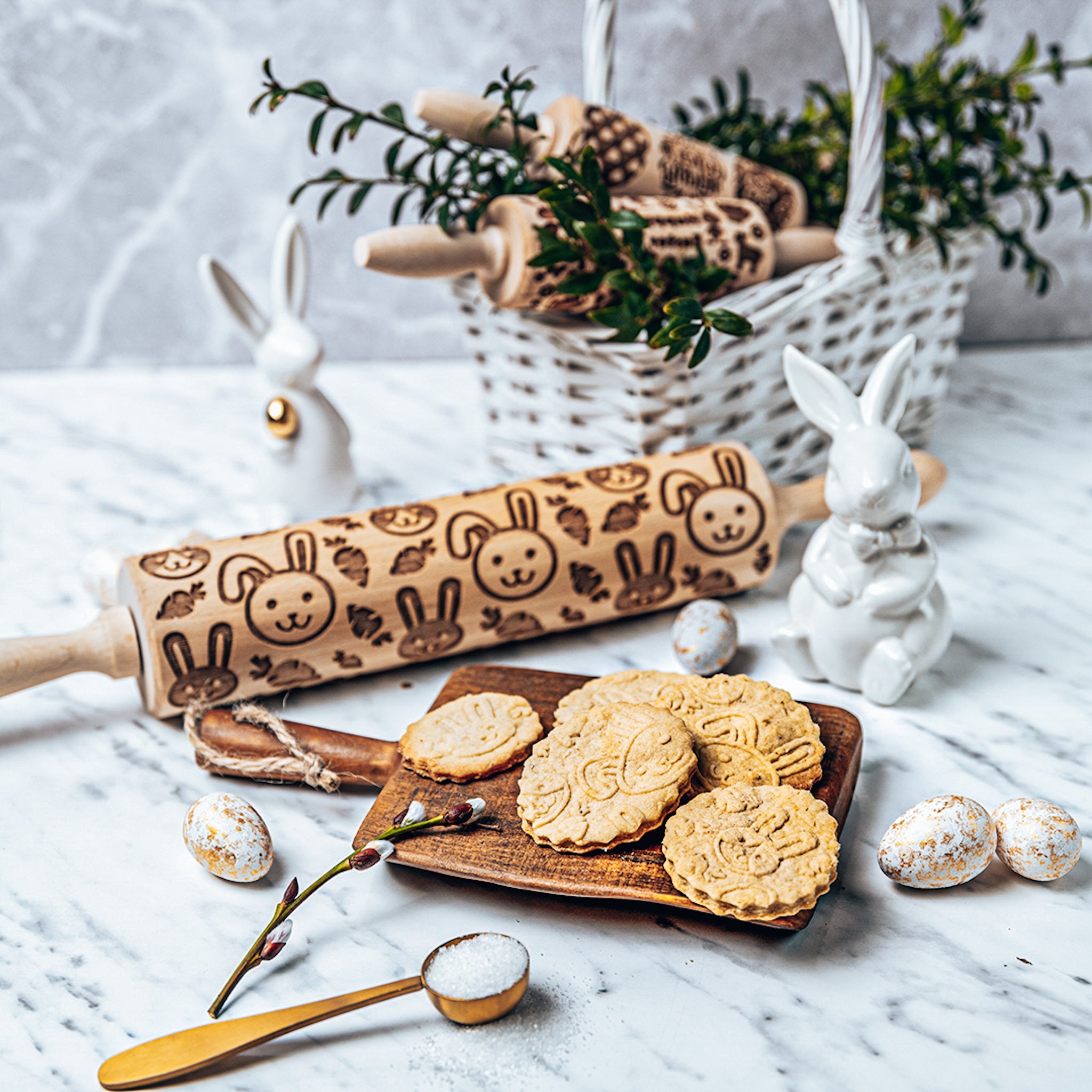 Rouleau à Pâtisserie Lapins
