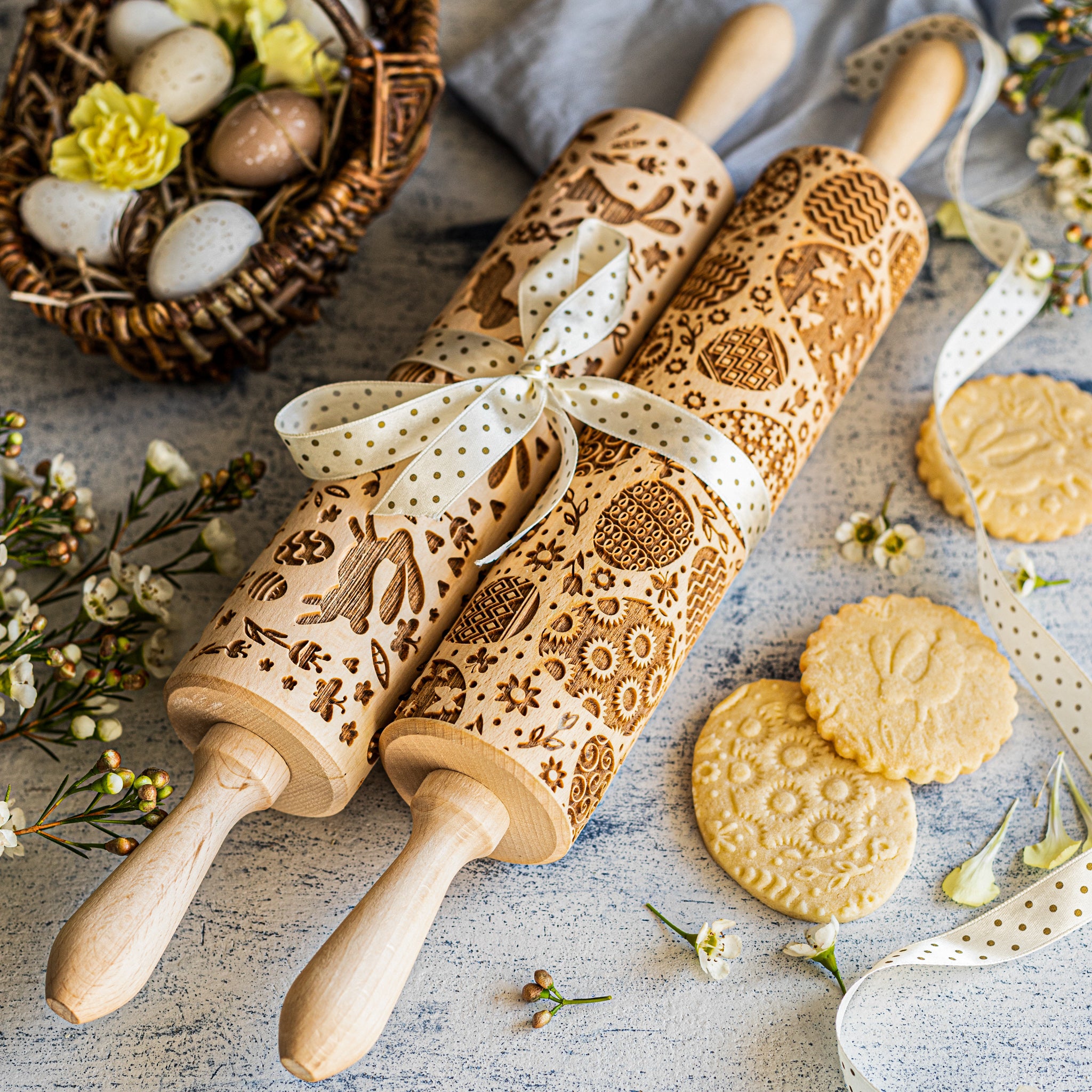 Rouleau à Pâtisserie Super Oeufs de Pâques