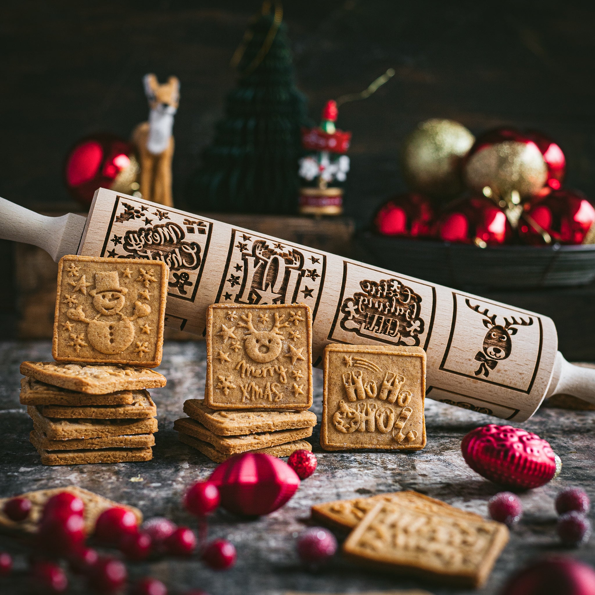 German cookie on sale rolling pin