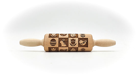 Easter Squares Rolling Pin