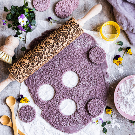 Rouleau à Pâtisserie Pensées