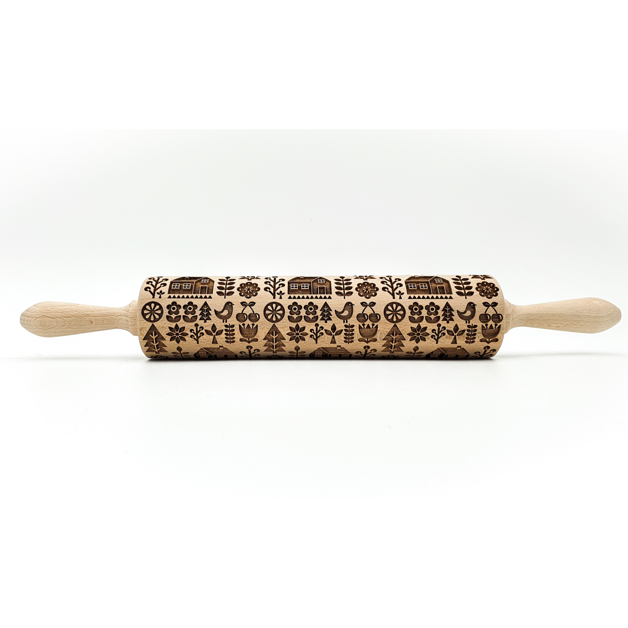 Cottage House Rolling Pin