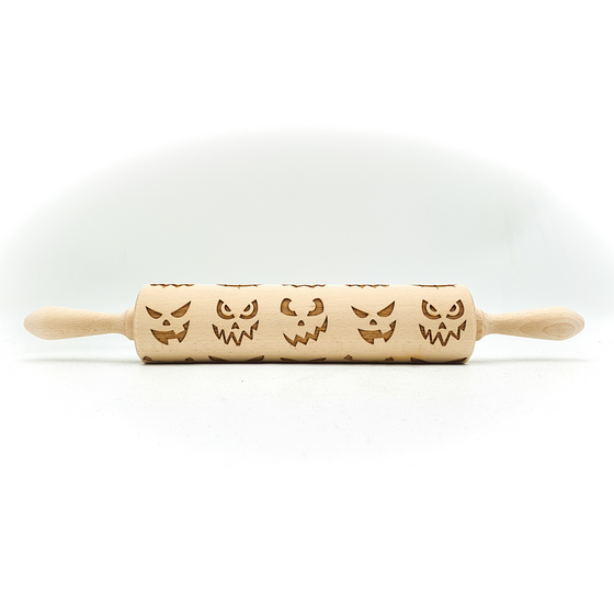 Scary Faces Rolling Pin