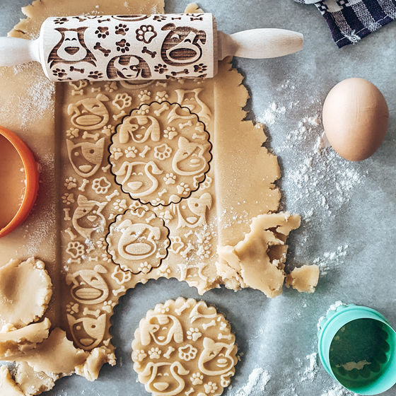 Puppies Rolling Pin