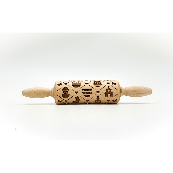 Easter Plaid Rolling Pin