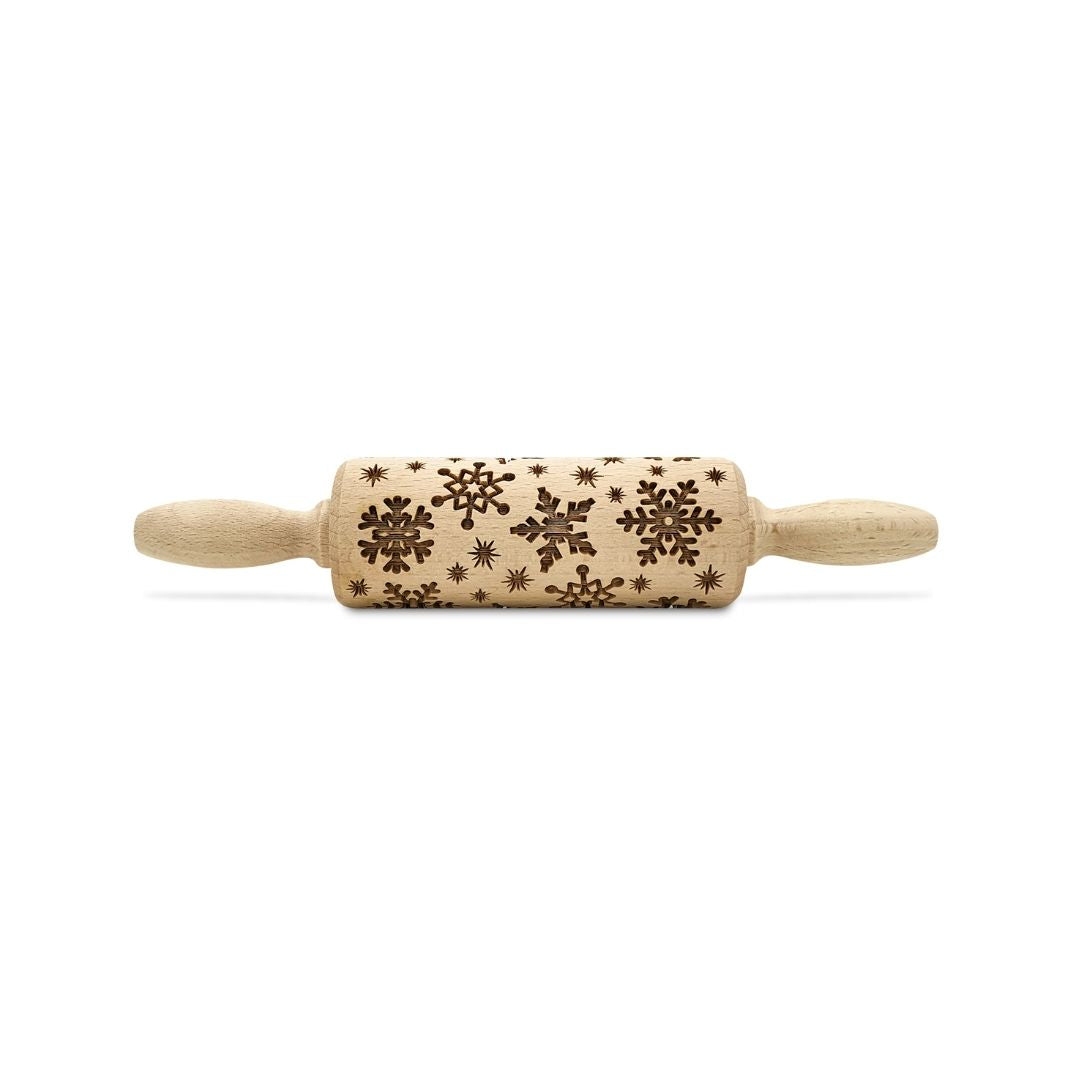 Snowflakes Rolling Pin