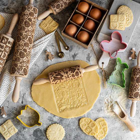 Easter Meadow Rolling Pin