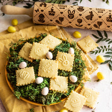  Easter Plaid Rolling Pin